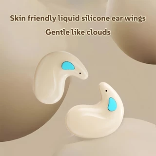 หูฟังนอนหลับบลูทูธไร้สาย X55 สวมใส่สบาย จอแสดงผลแบตเตอรี่ดิจิตอลเคสชาร์จแบบบางเฉียบเข้ากันได้กับระบบ หุ่นยนต์ และ เสี่ยวหมี่