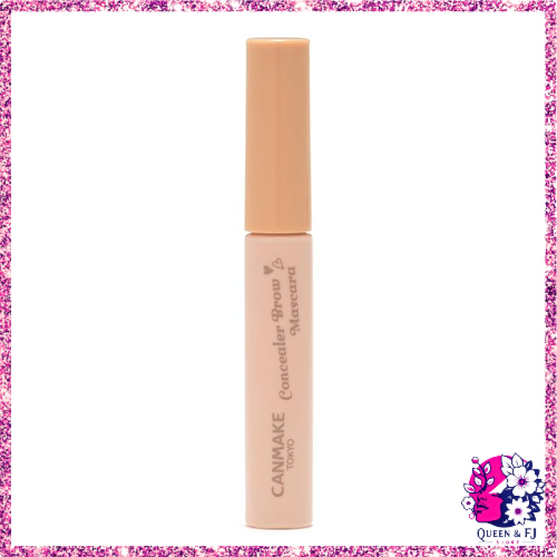 Canmake Concealer Brow Mascara 02 White Beige, 1 Color