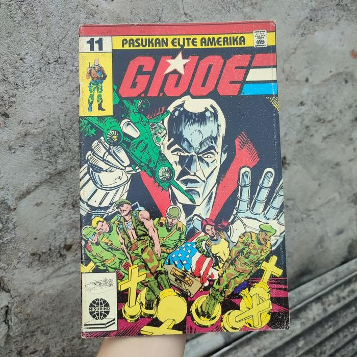 KYKY หนังสือการ์ตูนวินเทจ GI Joe GI Joe vol 11 Misurind อินโดนีเซีย