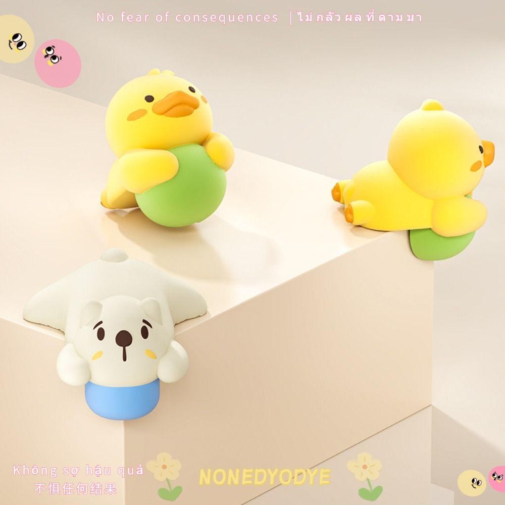 NONEDYYE 4 ชิ้นเฟอร์นิเจอร์มุมกันชน Guards, Babyproofing การ์ตูนตารางมุมครอบคลุม, Creative ทนทาน Anticollision มุม Protectors บ้านเฟอร์นิเจอร์