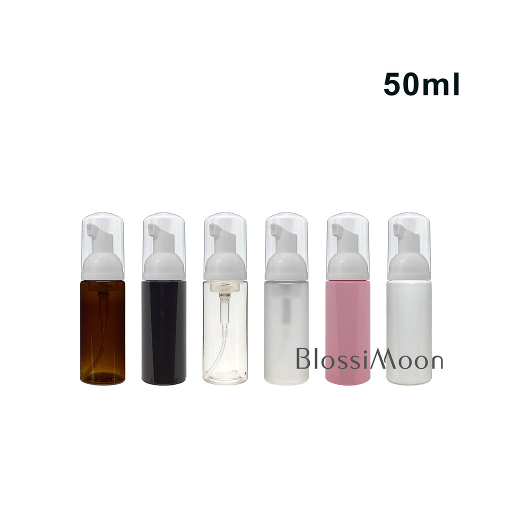 50ml MS02 H2-WTG Mousse ขวดปั๊มฟองพลาสติกเครื่องจ่ายสบู่เหลว