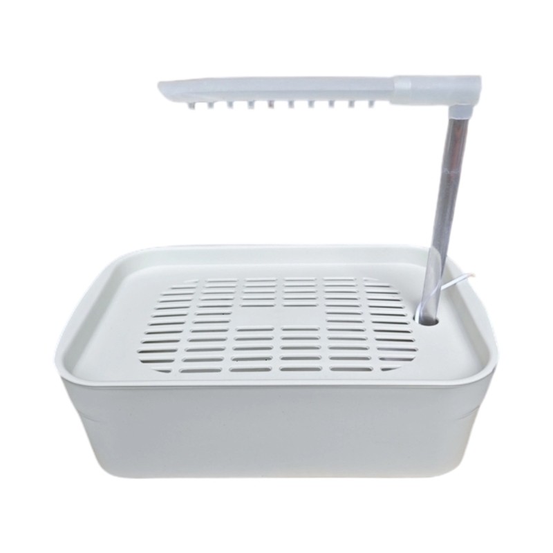 AH ขนาดใหญ่น้ําไหลนกแก้วอ่างอาบน้ํา USB Power Bath อ่างล้างหน้าสําหรับ Bird Feathered Care - รูปที่ 4