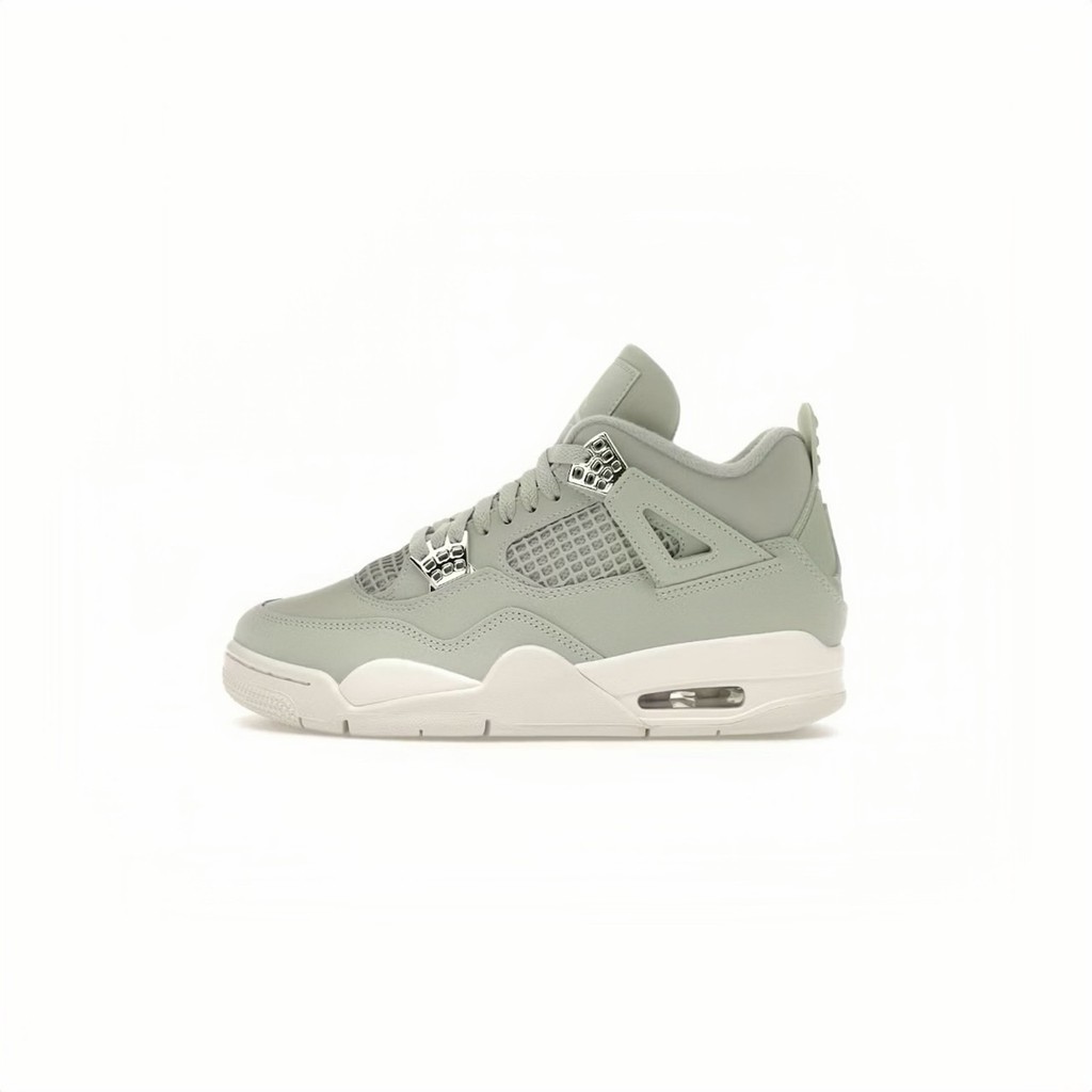 PEUNGNOIZ💯Jordan 4 Retro Seafoam Sail (Women's)