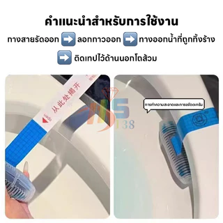 น้ำยาทำความสะอาดชักโครก ห้อยได้ กำจัดเชื้อโรค ขจัดคราบ2เท่า น้ำยาดับกลิ่นชักโครก ล้างห้องน้ำ โถส้วม