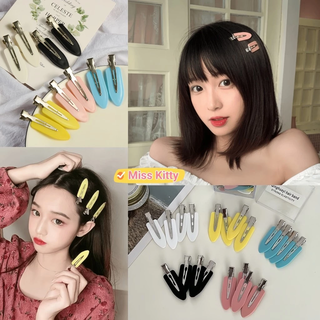 🎀Miss Kitty❤️พร้อมส่ง พร้อมส่ง กิ๊บติดผม สีสันสดใส น่ารัก สไตล์เกาหลี เรียบง่าย "VO-23"