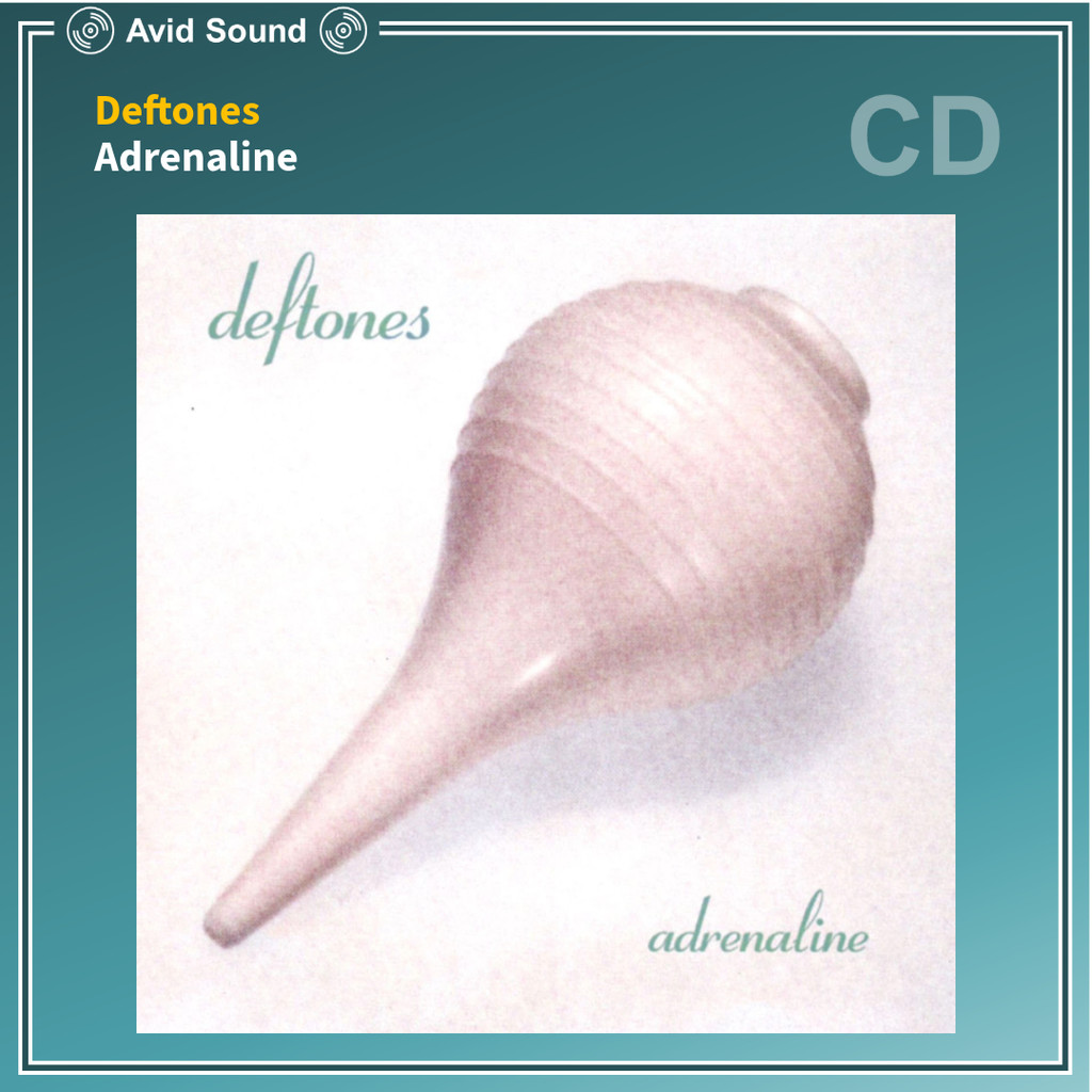 CD แผ่นซีดี Deftones Adrenaline ใหม่ ซีล Deftones CD