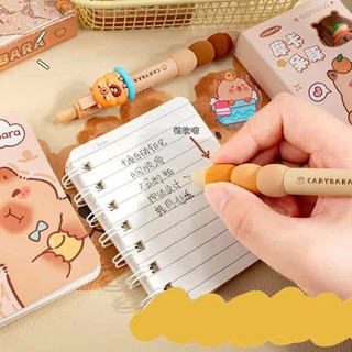 🔥จัดส่งจากกรุงเทพ🔥ปากกาลูกลื่นสีหยดน้ำ 4 แรงกด บัฟเฟอร์ปากกาสำหรับนักเรียน พร้อมปากกาบัฟเฟอร์หมึกแห้งสีน้ำเงิน ST ลบได้