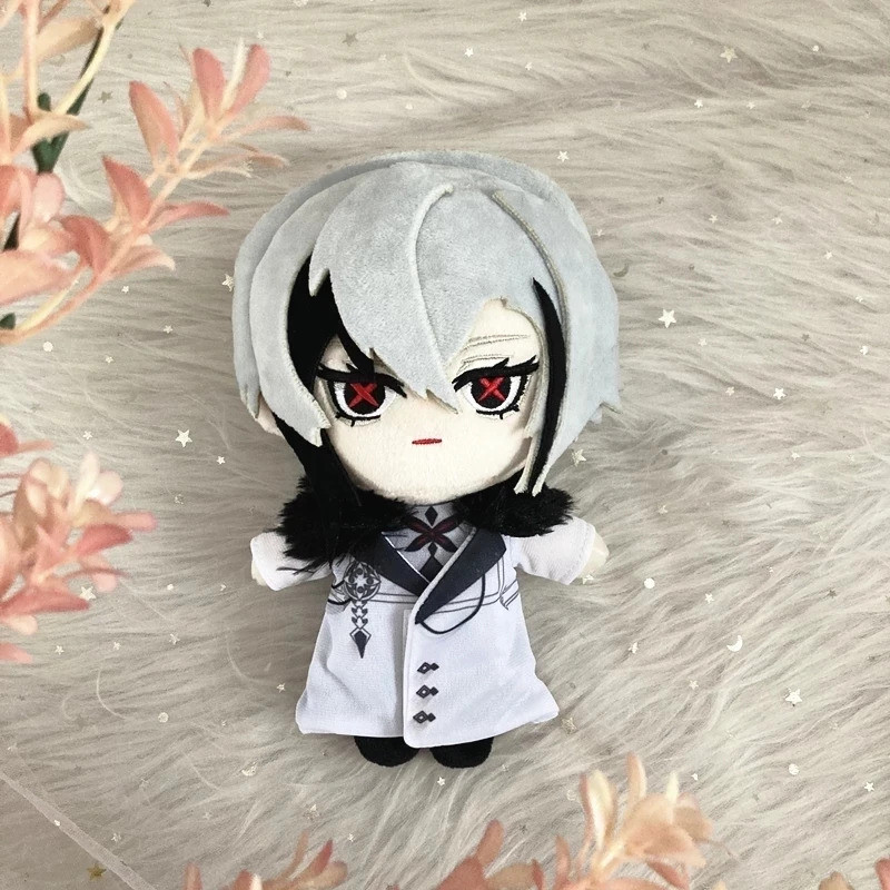 20cm Anime Game Genshin Impact Arlecchino Plush Doll Pillows Cosplay Cartoon Props Accessories Adult