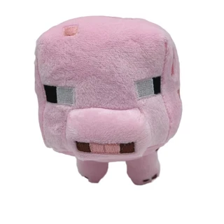 ของเล่นตุ๊กตา Minecraft Creeper Enderman Zombie Alex Wolf ฟิกเกอร์ภาพยนตร์ตุ๊กตาสะสมสำหรับเด็กของขวัญ