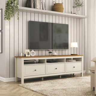 Rack para Tv 75 Polegadas 3 Gavetas 180cm Ananda Cabecasa Madeiramadeira
