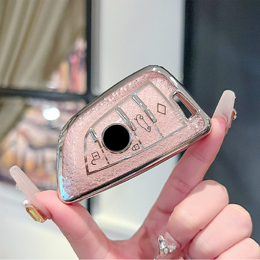 1 Pc แฟชั่นรถรีโมทคอนโทรล Key Case สําหรับ BMW 1 3 5 7 Series สําหรับ X1 สําหรับ X3 สําหรับ X4 สําหร