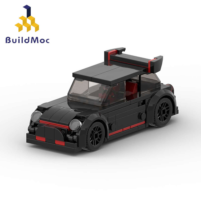 Mini john cooper ทํางาน gp รถรุ่น Building Blocks ประกอบของเล่น 169PCS อิฐ MOC-75574 Buildmoc