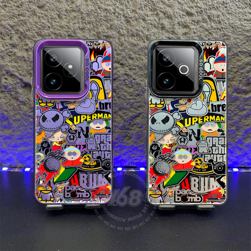 เคส Realme GT7 เคส Realme GT 7T 7 เคสอะนิเมะอินเทรนด์แบรนด์กราฟฟิตี bapesta super กันกระแทกซิลิโคนนุ