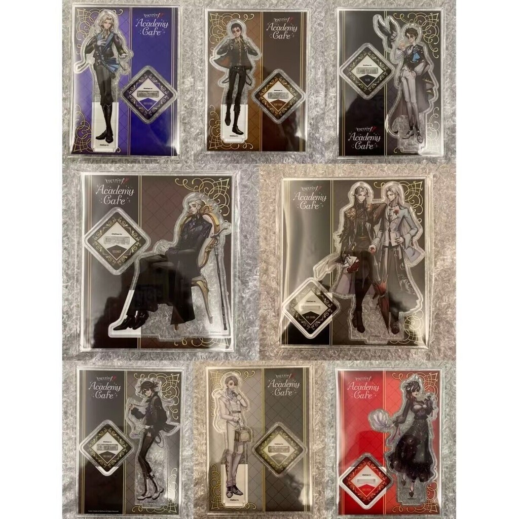 Identity V ชุดอัญมณีวันวาเลนไทน์ Standees เกมอนิเมะ Merch อะคริลิคเดสก์ท็อปเครื่องประดับ