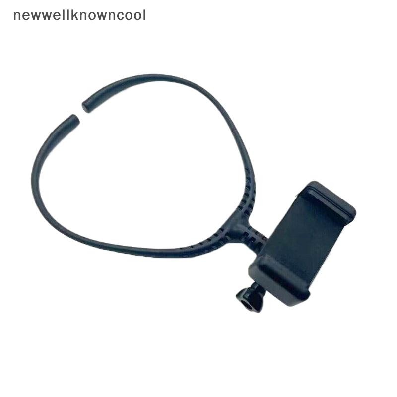 ใหม่wellknowncool สวมใส่คอแขวนขี้เกียจที่วางโทรศัพท์ First มุมมองบันทึกชีวิตสําหรับขาตั้งโทรศัพท์มือ