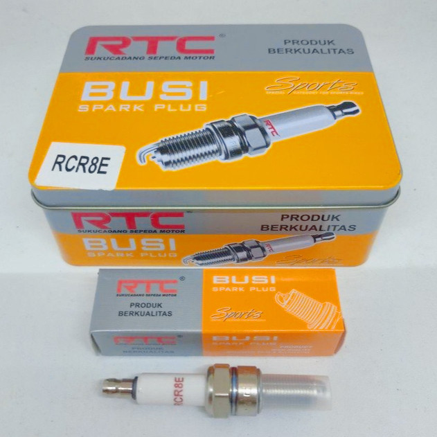 RTC CPR R CPR6EA RCR8E Sport Racing Spark Plug Vixion Jupiter MX Kharisma Nmax Supra X 125 Beat Vari