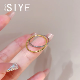 ใหม่ Ultra-Thin Titanium Steel Zircon สタイル แหวนผู้หญิง High-End วันวาเลนไทน์ของขวัญขายส่ง