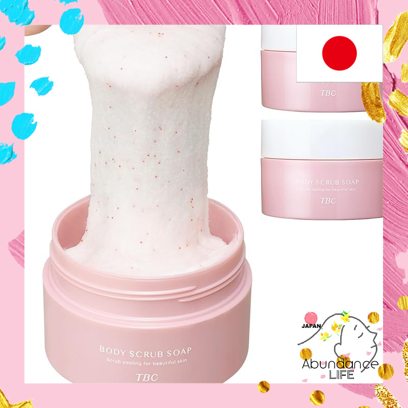 TBC Body Scrub Soap 300g - Expanding Massage Scrub Soap for Body Care, Targets Dark Areas, Exfoliate