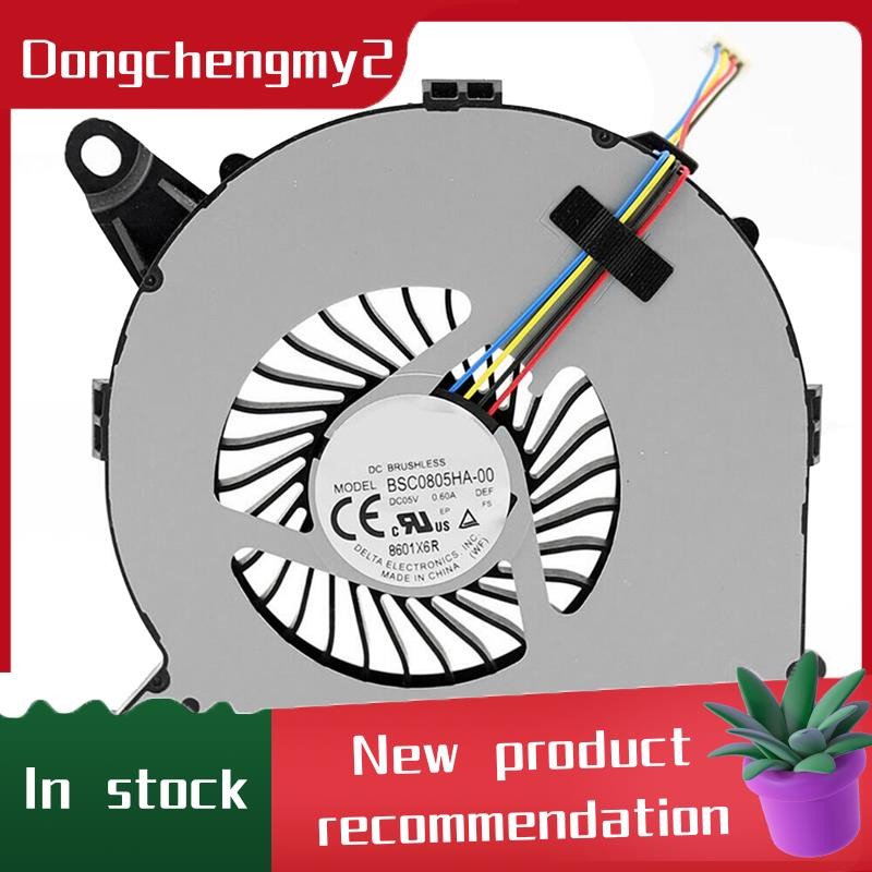 dongchengmy2.ph พัดลมคอมพิวเตอร์สําหรับ NUC8I7BEH NUC8 I3 I5 I7 BSC0805HA-00 DC05V 0.60A 1Z24L9R 4 P