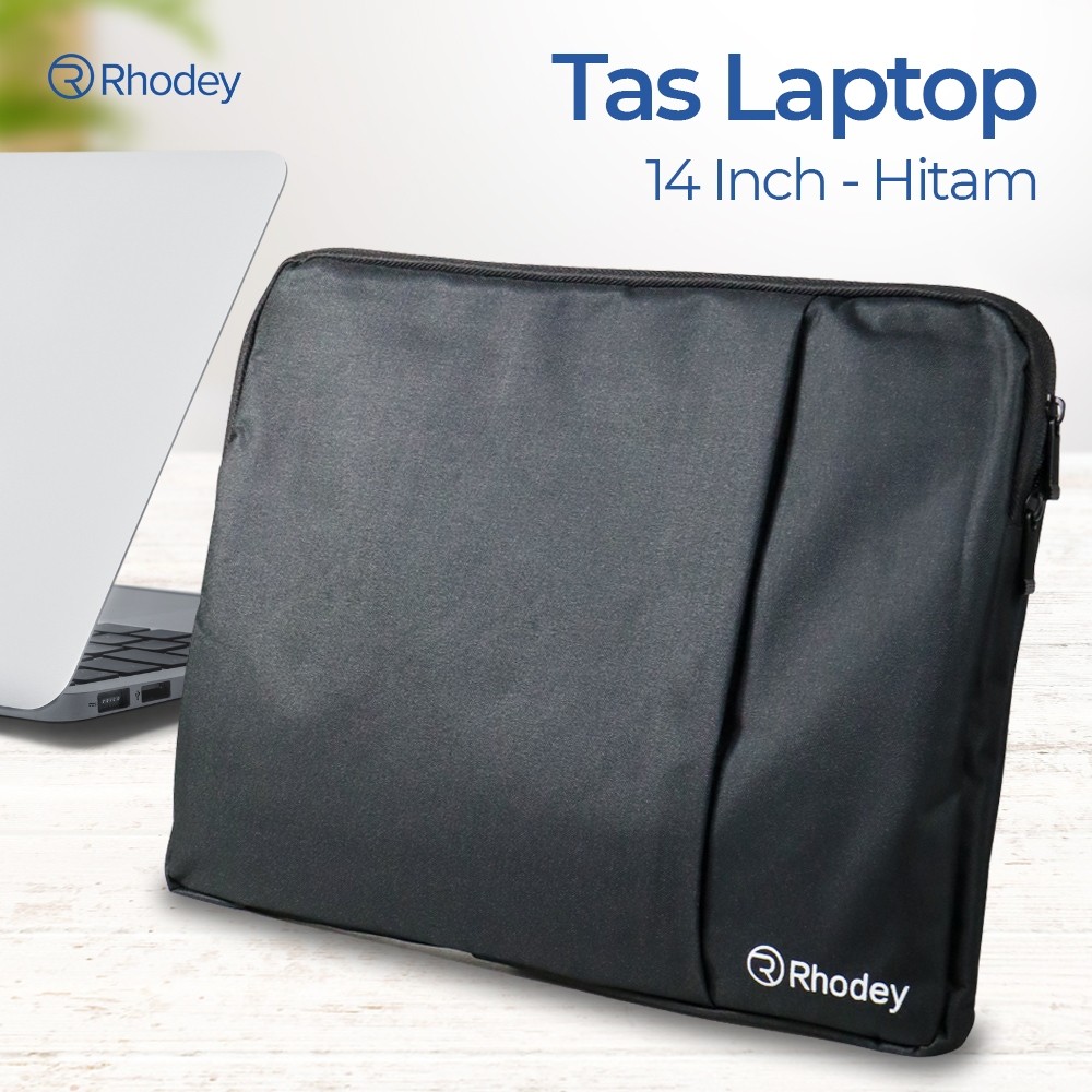 Rhodey Laptop Sleeve Bag Case 14 Inch - DA99 - สีดํา
