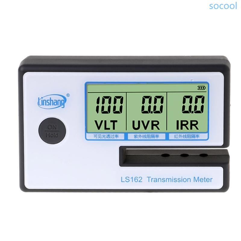 Soc* Filmed Glass Tester VLT Injection meter UV IR rejection meter Transmission spectrum Tester IR 9