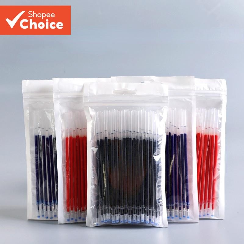 ไส้ปากกาเจล 0.38 มม. & 0.5 มม. – หมึกปลายเข็มและกระสุนเต็มรูปแบบสําหรับการเขียนที่เรียบเป็นพิเศษ
