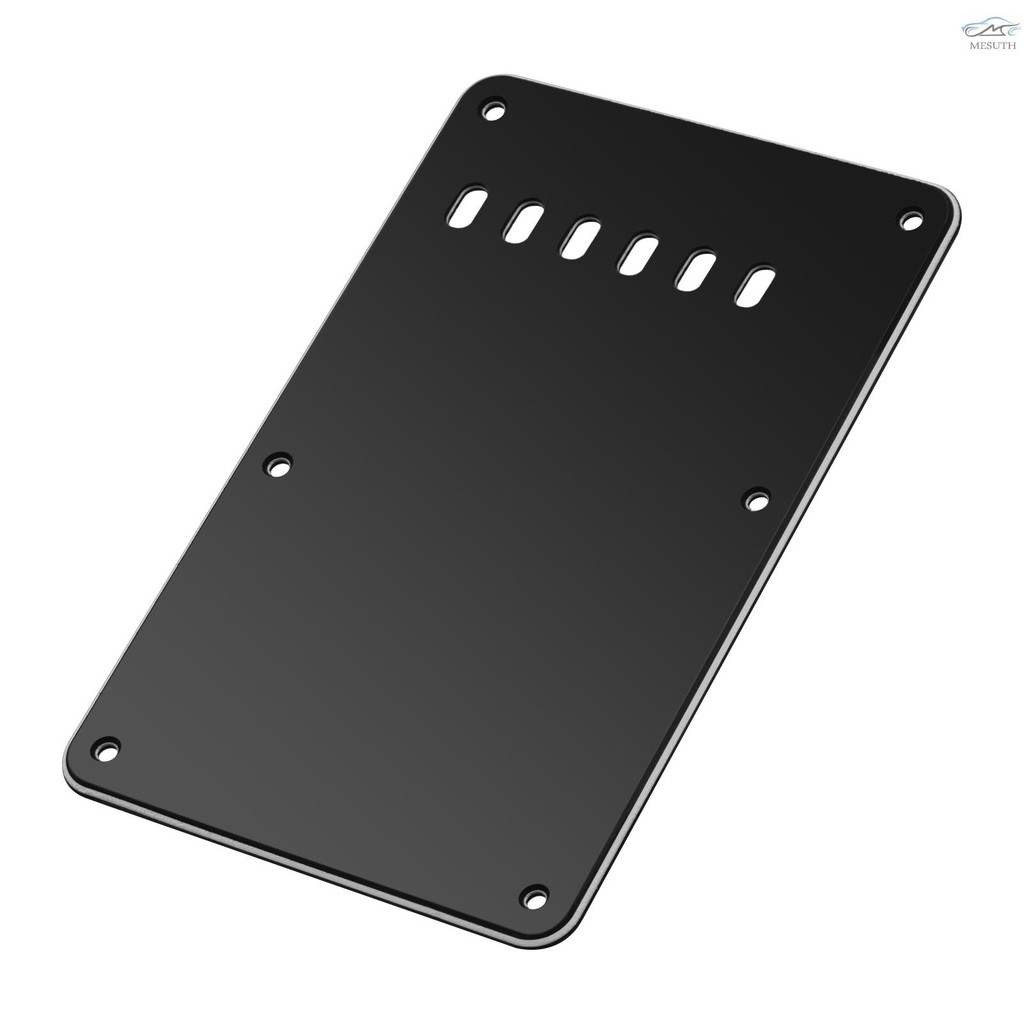 จัดส่งรวดเร็ว 6 หลุม 3 ชั้นกีตาร์ Backplate Tremolo ฝาหลังสําหรับกีตาร์ไฟฟ้า ST