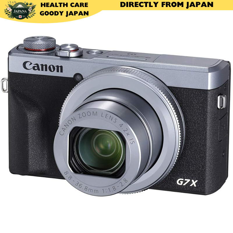Canon PowerShot G7 X Mark III Compact Digital Camera - Black and Silver Variants with 1.0-inch Senso