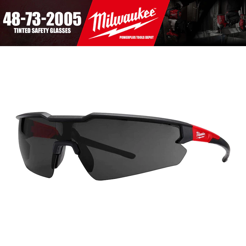 Milwaukee 48-73-2005A 48-73-2100 Tinted แว่นตานิรภัยอุปกรณ์เสริมเครื่องมือ