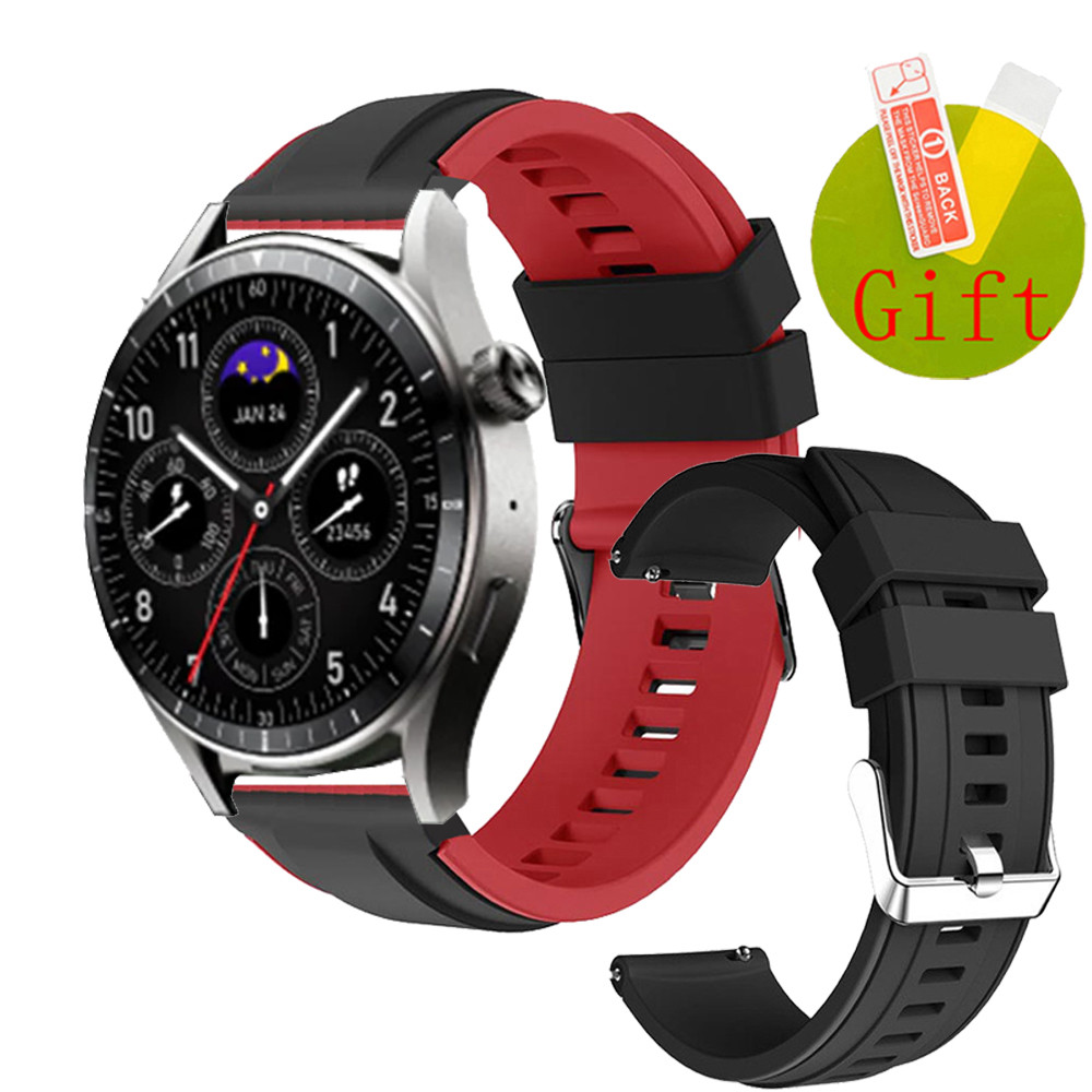 ฟิล์ม สาย Infinix XWatch N4 Pro สายรัดกีฬาซิลิโคนสําหรับ Infinix XWatch N4 Pro สมาร์ทนาฬิกาป้องกันหน