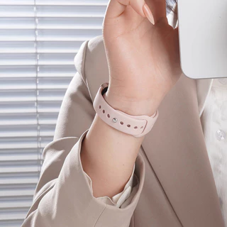 สายรัดซิลิโคนกีฬาสำหรับ for Smartwatch Huawei Band 10/9/8/NFC สายรัดยาง สายรัดข้อมืออุปกรณ์เสริม