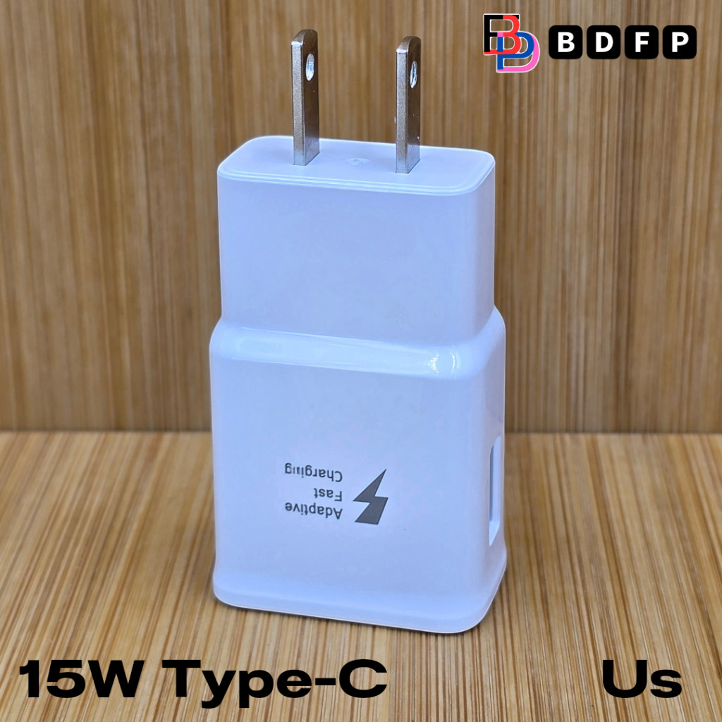 ที่ชาร์จ 15W Type-C BDFPS สำหรับ Samsung A02 ซัมซุง ชาร์จด่วนรวดเร็ว สายชาร์จ 3A 1/2m หัวชาร์จ Usb-A US - ภาพย่อย 2