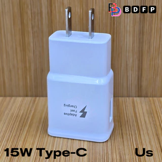 ที่ชาร์จ 15W Type-C BDFPS สำหรับ Samsung A02 ซัมซุง ชาร์จด่วนรวดเร็ว สายชาร์จ 3A 1/2m หัวชาร์จ Usb-A US