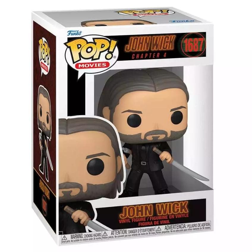 ของแท้ที่ได้รับอนุญาต Funko POP John Wick 4 Fast Chase John Wick Winston รูป