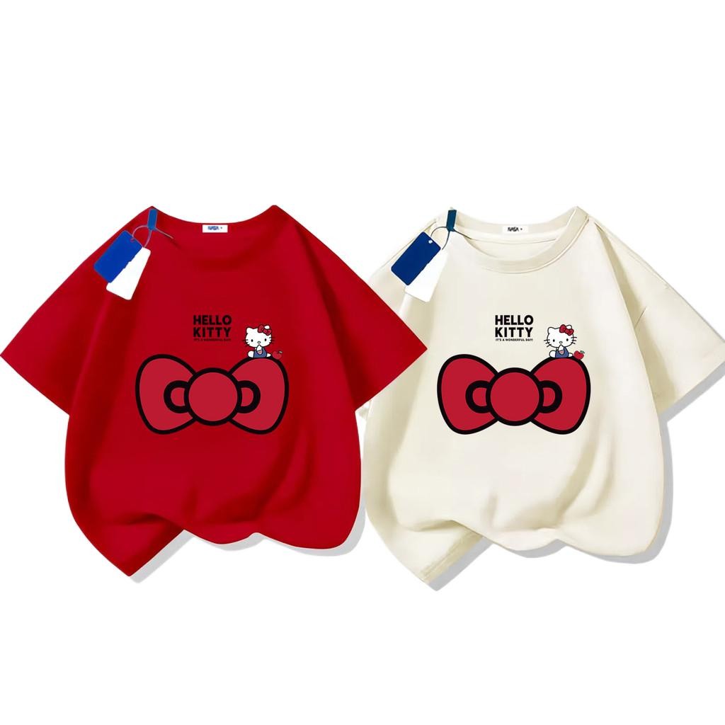(จัดส่งตลอด 24 ชั่วโมง)KIDS Highness 2025สินค้าใหม่! เสื้อยืดแขนสั้นสำหรับเด็กสบายและนุ่มP3