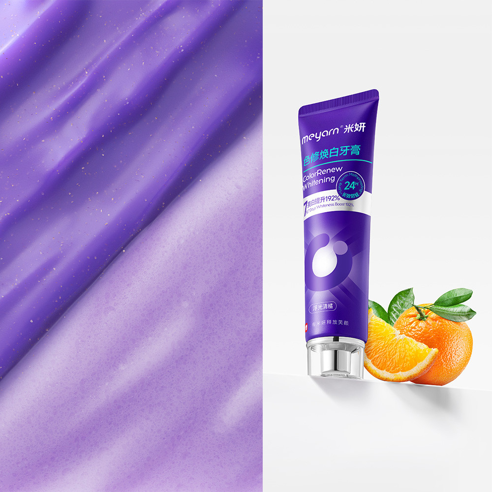 【FDA Approved】MEYARN Color Renew ยาสีฟันไวท์เทนนิ่ง 110 รูปที่ 2