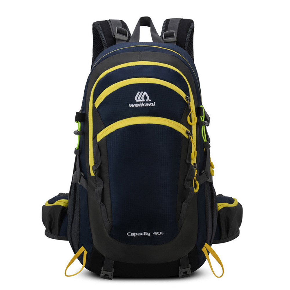 กระเป๋าเป้สะพายหลังเดินป่า 40L กันน้ํา Outdoor Travel Daypack Campin