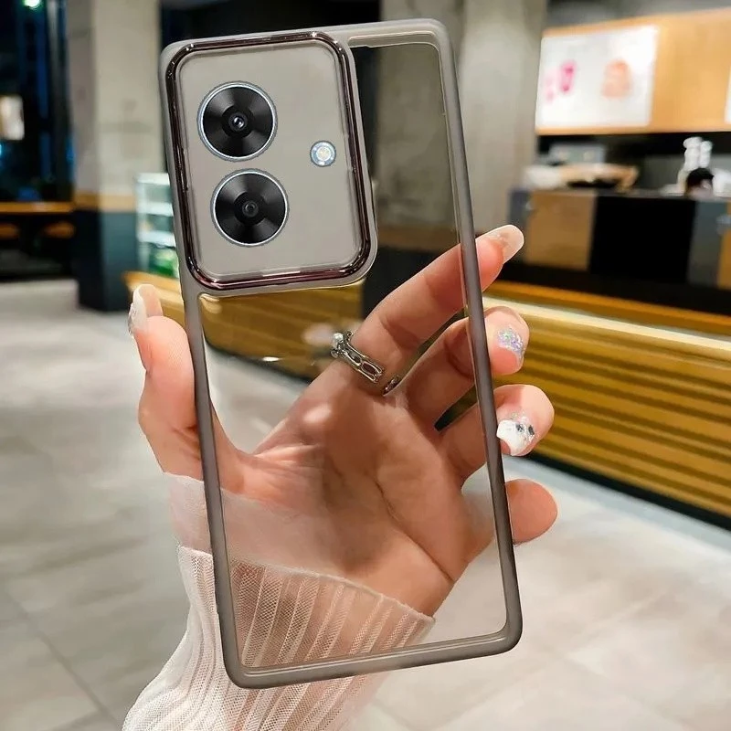 เคสโทรศัพท์สําหรับRealme Note 60 60X 70 70T 50 กรณีป้องกันกล้องFalling Clear Soft Cover