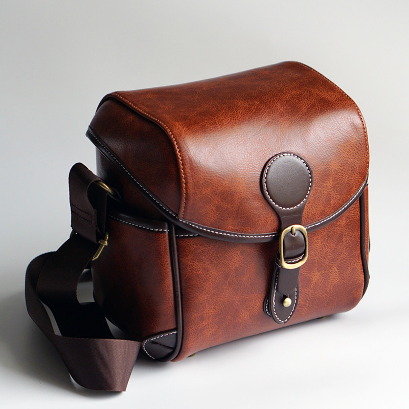 Olympus EPL8 กระเป๋ากล้อง Mirrorless EM5III E-M10 Panasonic GX85 GX9 GH4 Retro GX7