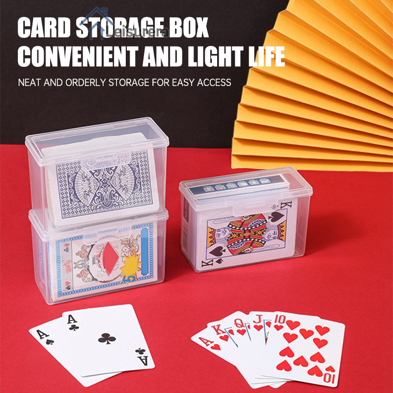 ✨กล่องแยกนามบัตร กล่องเก็บไพ่โป๊กเกอร์ กล่องเก็บบัตรประชาชน กล่องเก็บพลาสติก🍀 - รูปที่ 3
