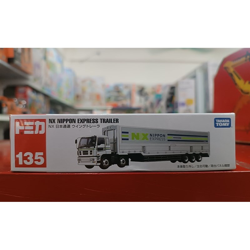 รถโมเดล TOMICA 135-4 NIPPON EXPRESS WING TRAILER