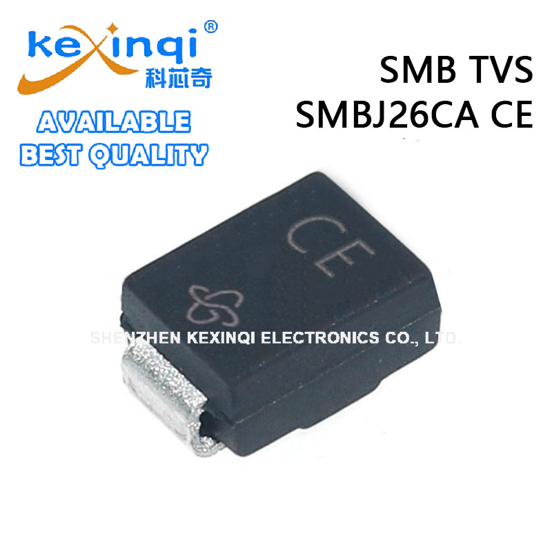 (20-100 ชิ้น) SMBJ26CA CE SMB TVS Diode SMD Transient แรงดันไฟฟ้า Supessor ไดโอด