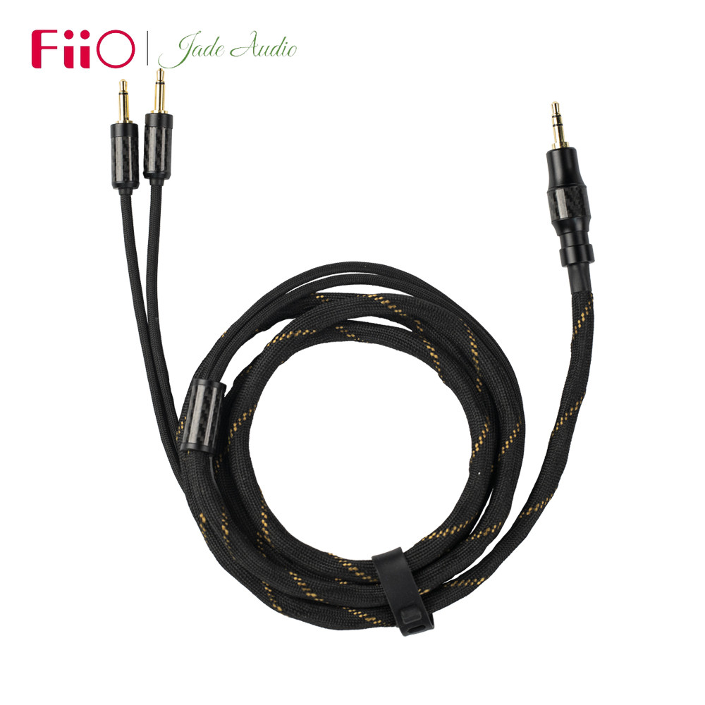 FiiO LL-RC 2025 1.5M Liquid ไนโตรเจนแช่แข็งเดี่ยวคริสตัลทองแดง 3.5 มม./4.4 มม.ปลั๊กชุดหูฟังอัพเกรดสํ