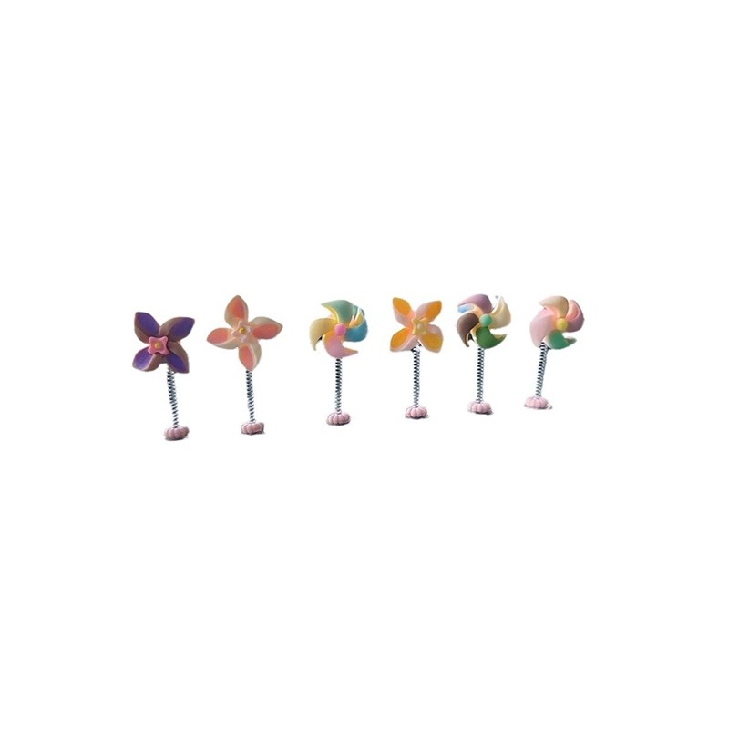 Lawan ดอกทานตะวันเขย่าหัว  ตกแต่งรถยนต์ กังหันลมขนาดเล็กดุ๊กดิ๊กหัวและแบบหมุนได้   Car Decoration - รูปที่ 7