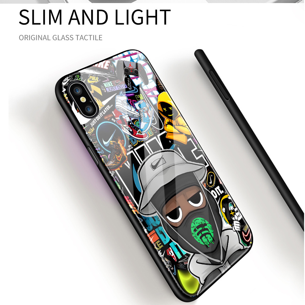 เคส สำหรับ Infinix Hot 50 50i 40 40i 30 30i 11 10 Play Pro Plus 4G เคสอินฟินิกซ์ เคสแข็ง เคสโทรศัพท์ Hard Glass Case BLK ราคา ถูกที่สุด ดีลบีเคเค แกลเลอรีภาพที่ 5