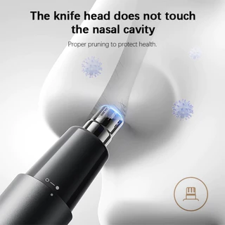 🛵มีส่งด่วน💨 Xiaomi Nose Hair Trimmer เครื่องตัดขนจมูกไฟฟ้า แบบพกพา กันน้ํา IPX5 ฝาครอบป้องกันแม่เหล็ก ประกันศูนย์