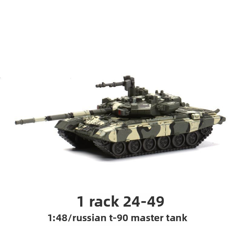 ชุดโมเดลประกอบรถถัง T-90/Type 99/M1A2 ขนาด 1:48 โมเดลรถถังทหาร เข้ากันได้กับ World of Tanks และ War Thunder ของเล่นสร้างสำหรับนักสะสมและผู้ที่ชื่นชอบ