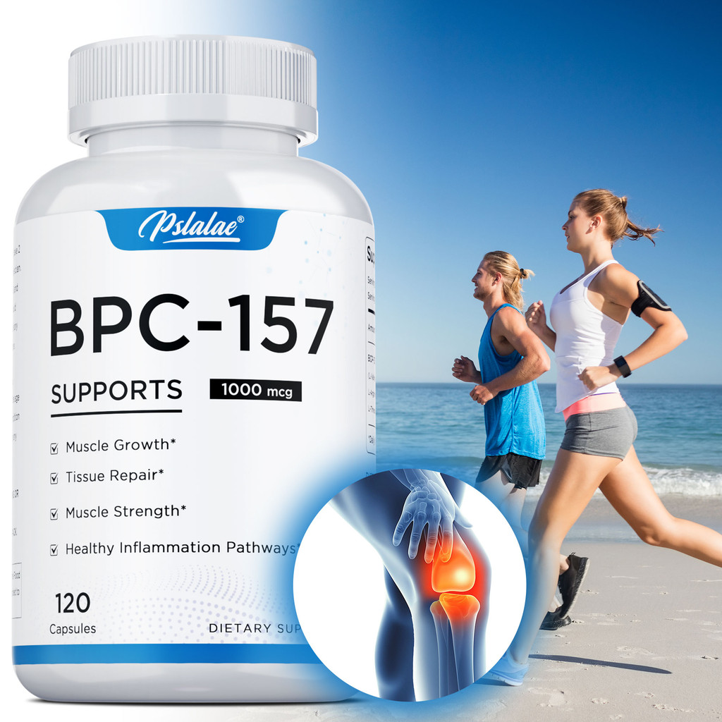 แคปซูลอะมิโนแอซิดคอมเพล็กซ์พร้อมผสม BPC-157, กรดอะมิโนที่จําเป็น 15 แคปซูล, การฟื้นฟูกล้ามเนื้อและรองรับสุขภาพ