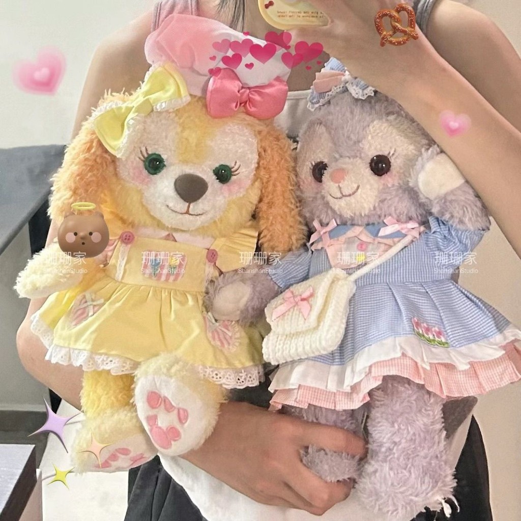Star Delu Doll Puppet Cake Doll ของเล่นตุ๊กตาของขวัญวันเกิดให้เพื่อนตุ๊กตาดิสนีย์