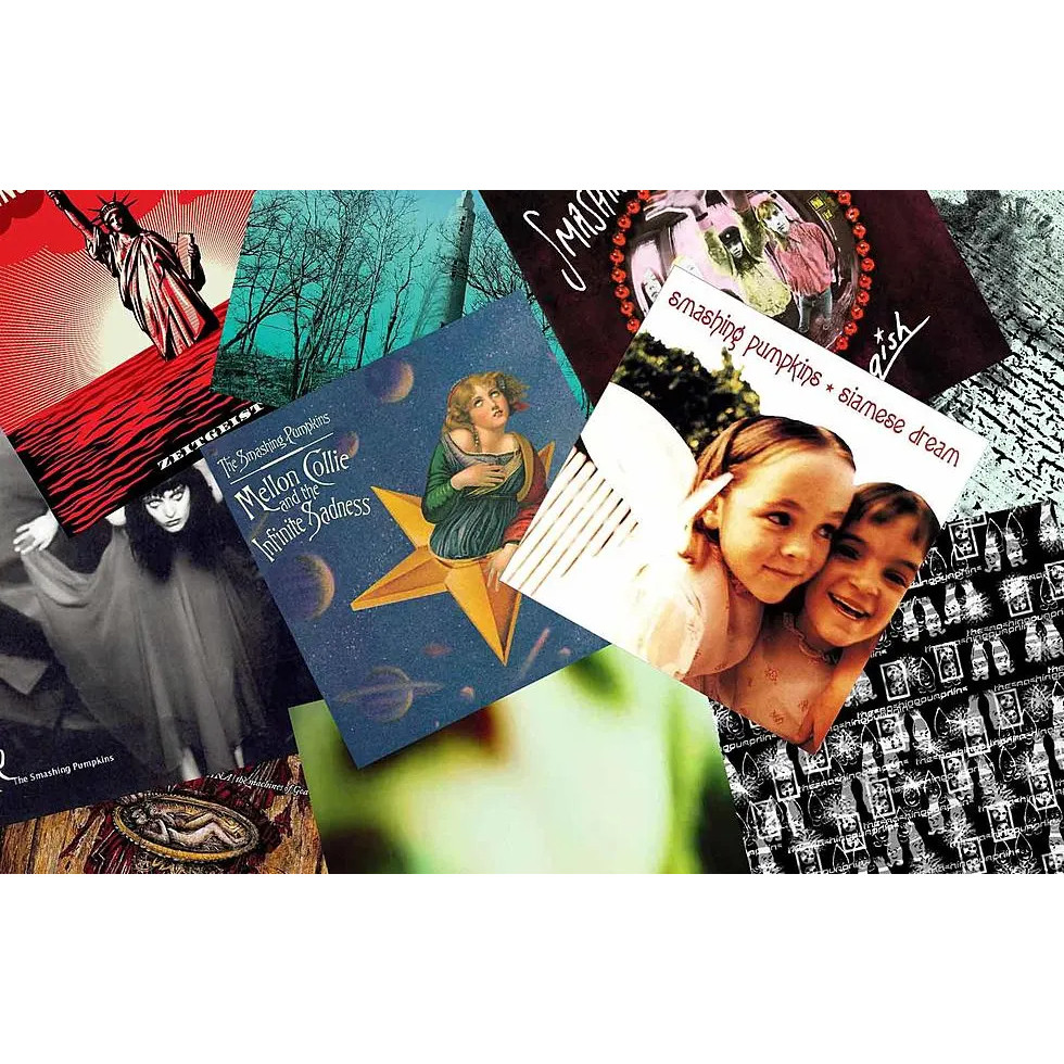 อัลบั้มซีดีอัลบั้ม Smashing Pumpkins แผ่นต้นฉบับ